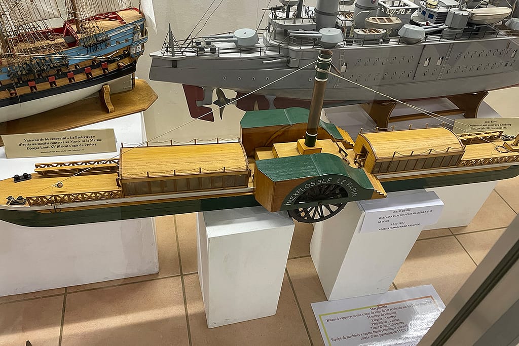 Maquette d'un inexplosible