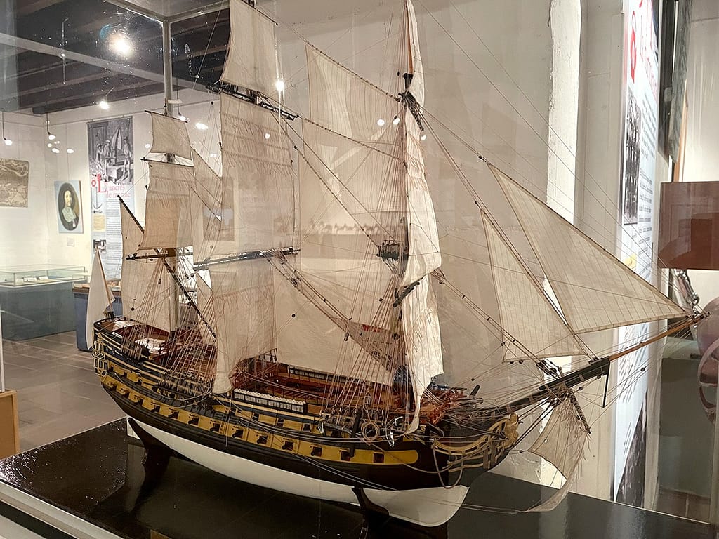 Maquette du Protecteur.